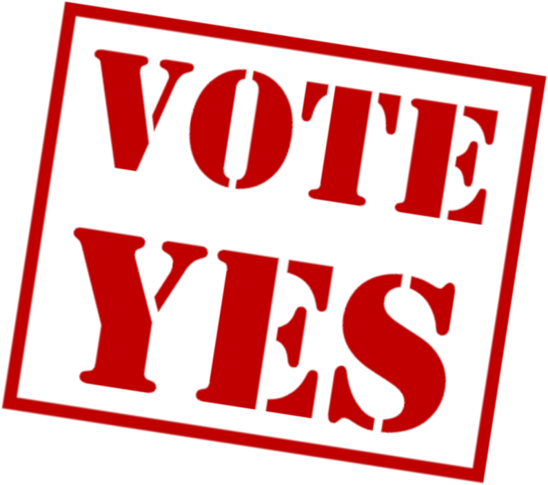 Vote Yes Graphic